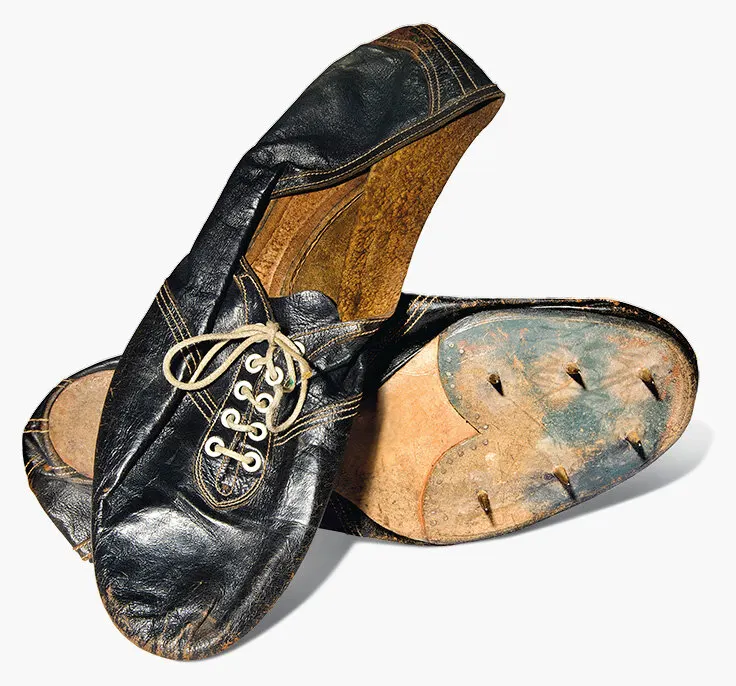 Roger Bannister’s Running Shoeshttps://www.christies.com/features/Out-of-the-Ordinary-The-world-of-sport-6370-3.aspx